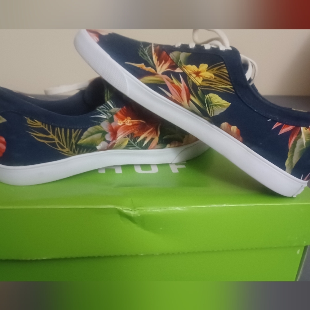 HUF Sutter Blossom Navy Floral